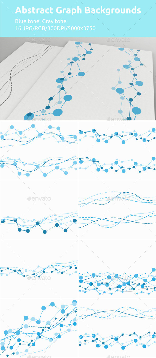 Abstract Graph Backgrounds, Graphics | GraphicRiver