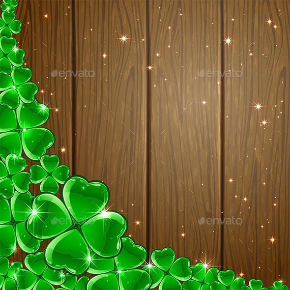 Clover Background , Vectors | GraphicRiver