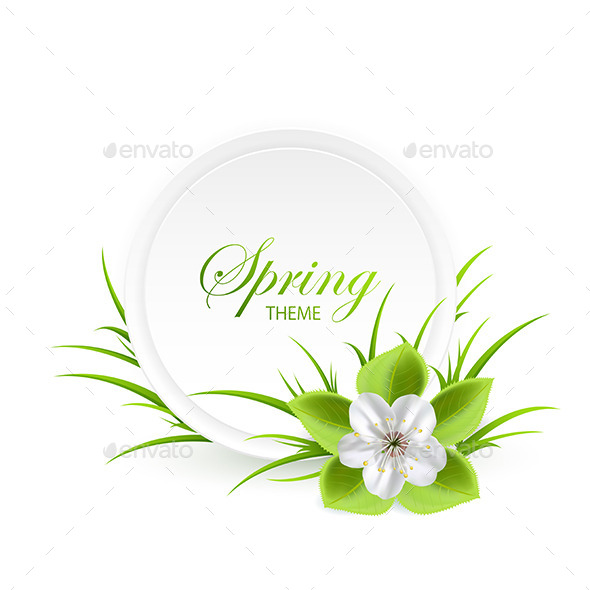 Spring Theme, Vectors | GraphicRiver