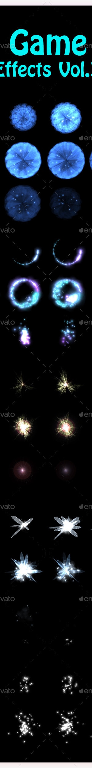 Game Effects Vol.3, Game Assets | GraphicRiver