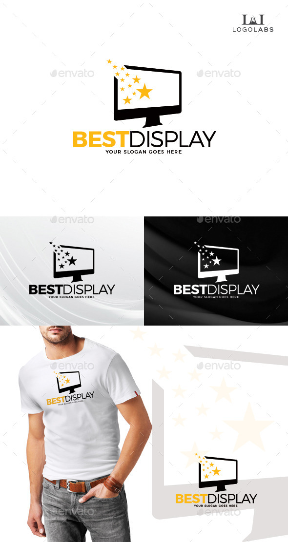 Best Display Logo, Logo Templates | GraphicRiver