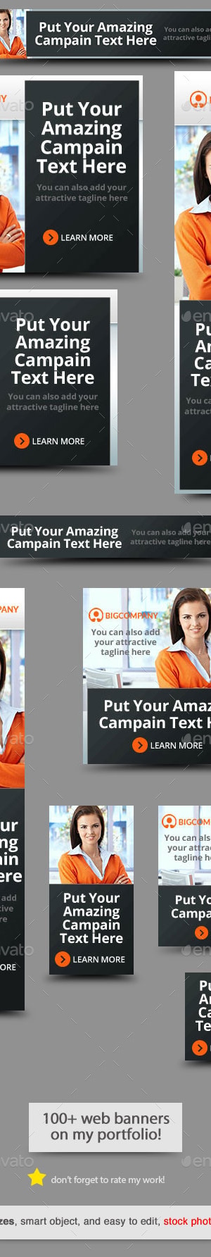 Corporate Web Banner Design Template 59, Web Elements | GraphicRiver