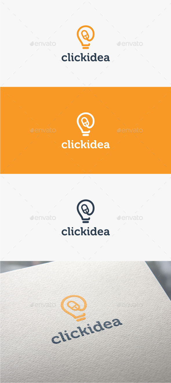Click Idea - Logo Template, Logo Templates | GraphicRiver