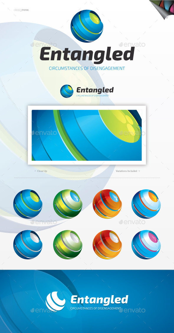 Entangled Logo, Logo Templates | GraphicRiver