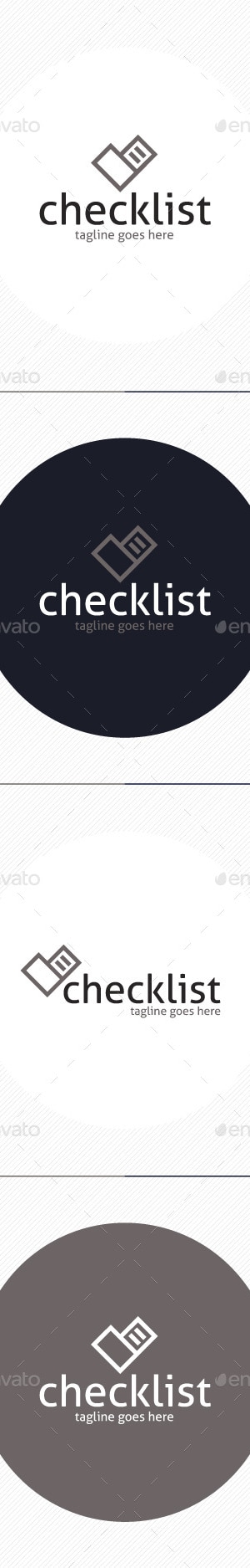 Checklist Logo, Logo Templates | GraphicRiver