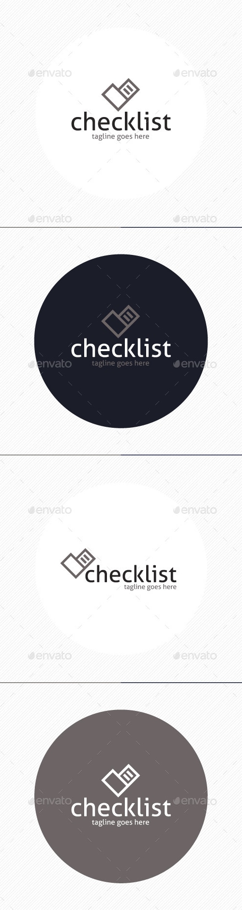 Checklist Logo, Logo Templates | GraphicRiver