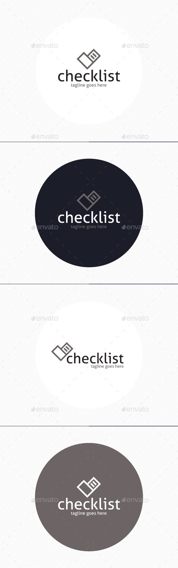 Checklist Logo, Logo Templates | GraphicRiver