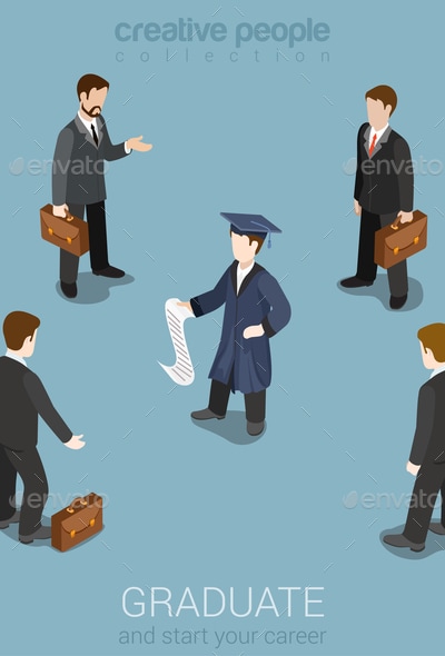 Graduate , Vectors | GraphicRiver