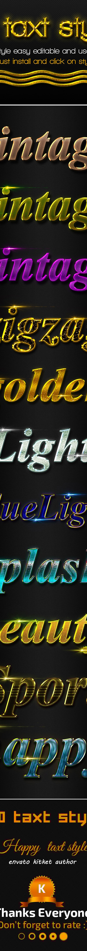 11 Text Styles, Add-ons | GraphicRiver