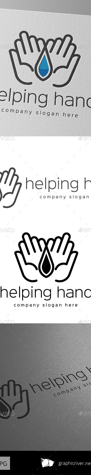 Helping Hand Logo Design, Logo Templates | GraphicRiver