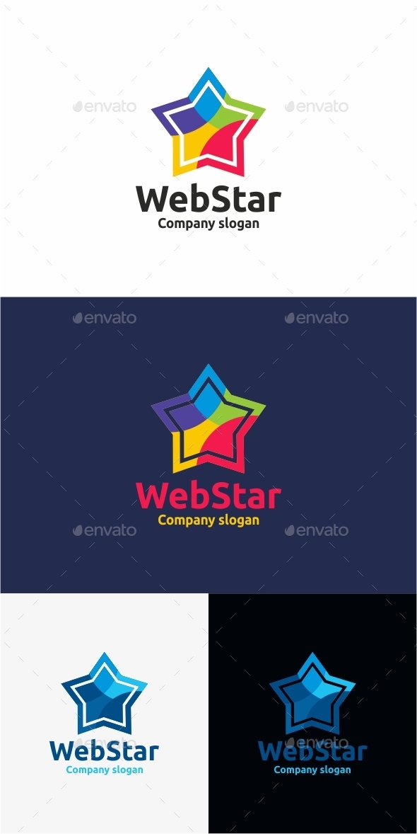 Web Star, Logo Templates | GraphicRiver