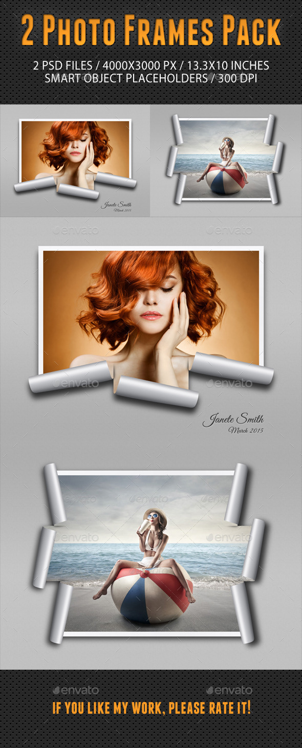 Photo Frames Pack 15, Graphics | GraphicRiver