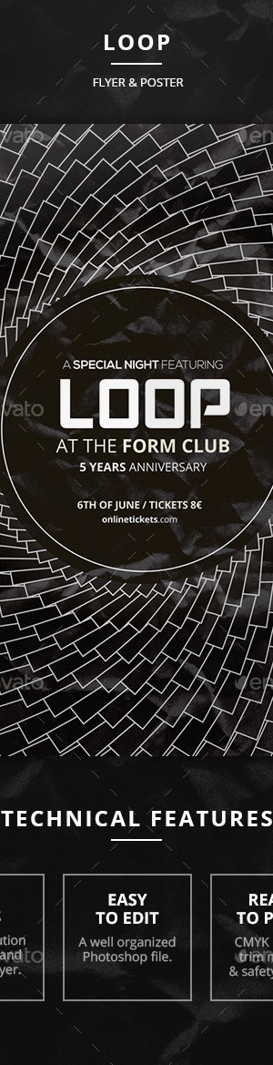 Loop, Print Templates | GraphicRiver