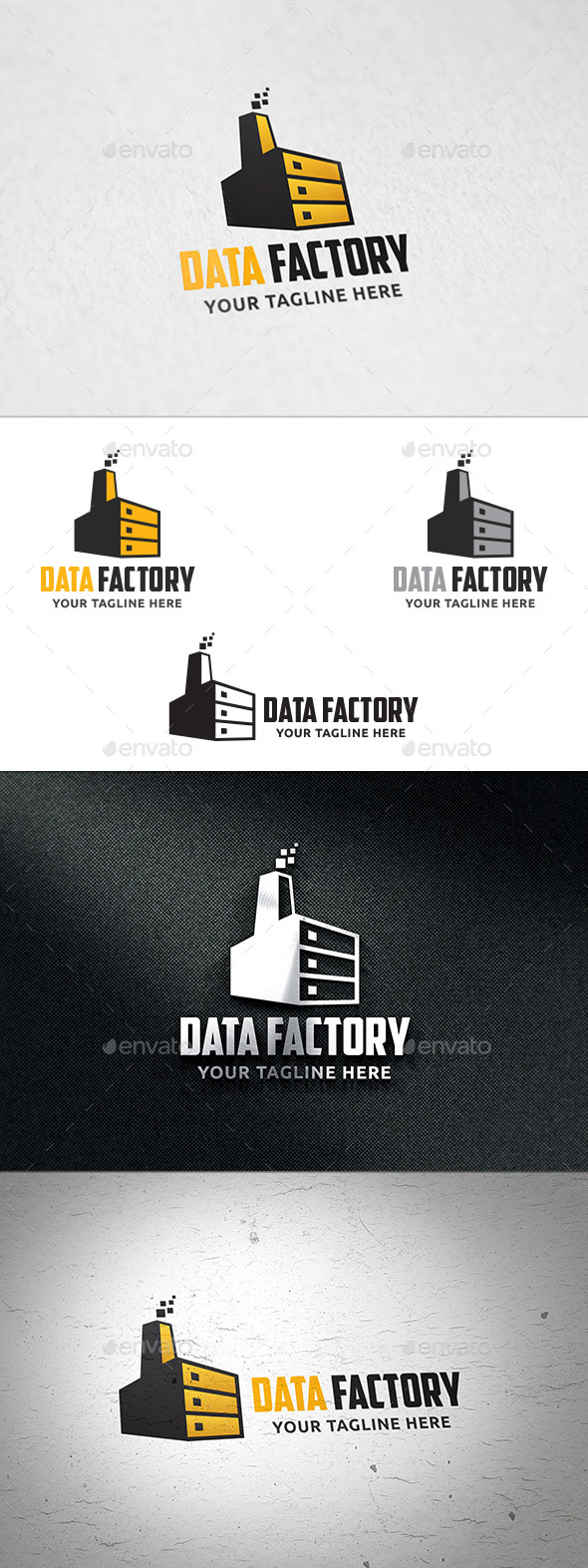Data Factory - Logo Template, Logo Templates | GraphicRiver