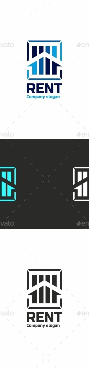 Rent, Logo Templates | GraphicRiver