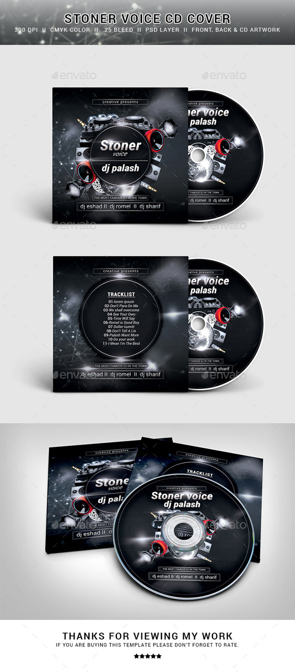 CD Cover., Print Templates GraphicRiver