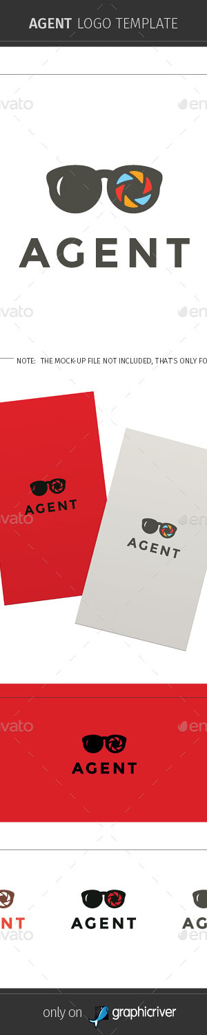 Agent Logo Template, Logo Templates | GraphicRiver