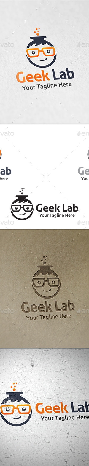 Geek Lab - Logo Template, Logo Templates | GraphicRiver