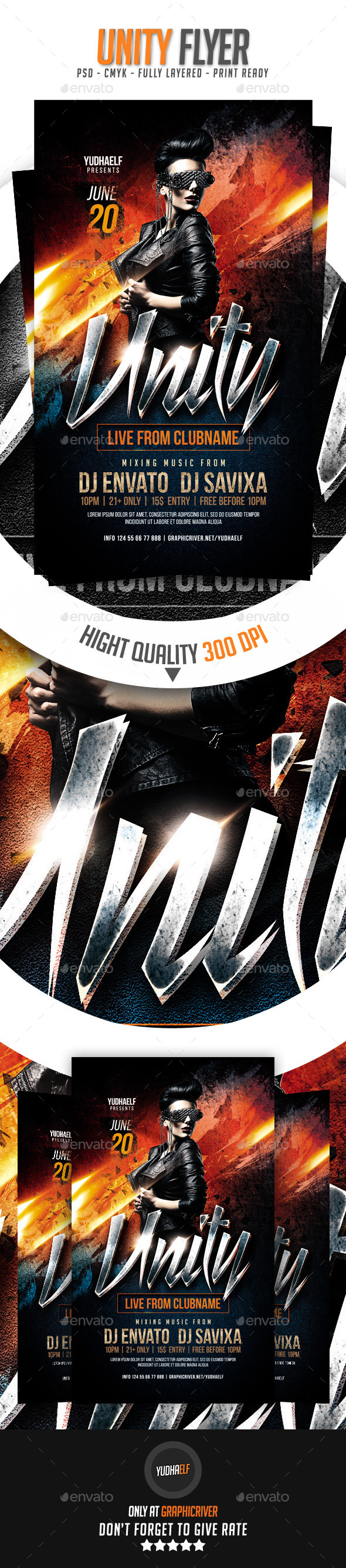 Unity Flyer, Print Templates | GraphicRiver