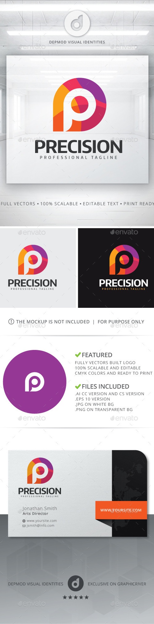Precision Logo, Logo Templates | GraphicRiver
