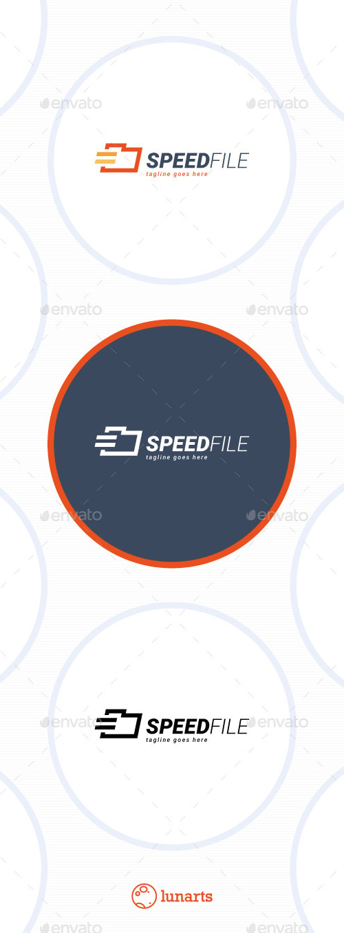 Speed File Logo, Logo Templates | GraphicRiver