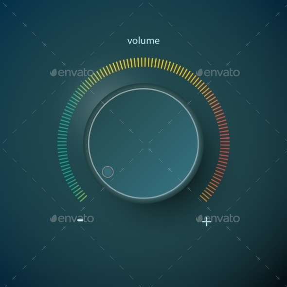 Volume Control, Vectors | GraphicRiver