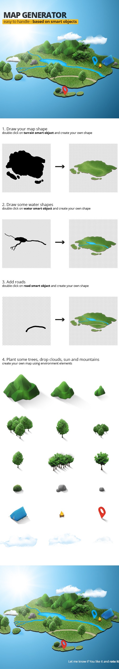Easy Map Generator, Add-ons | GraphicRiver