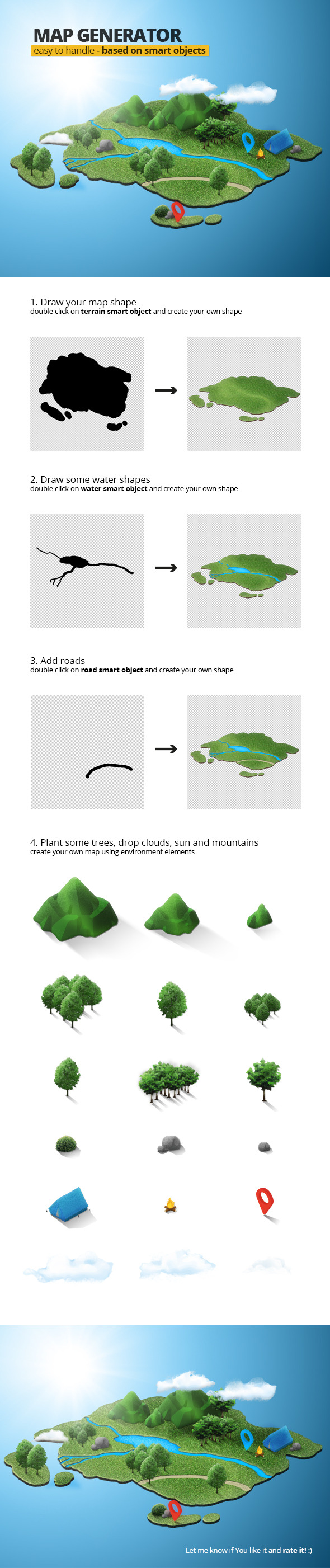 Easy Map Generator, Add-ons | GraphicRiver