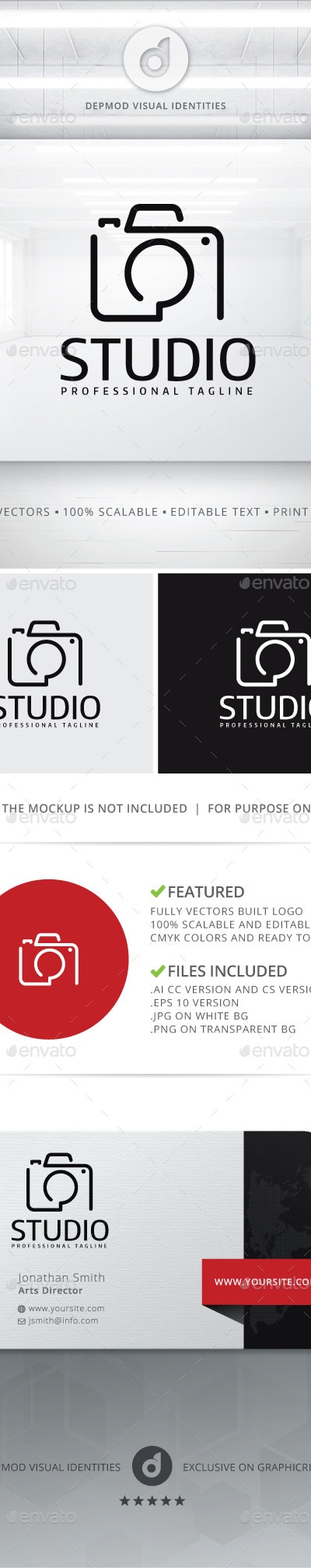Studio Logo, Logo Templates | GraphicRiver