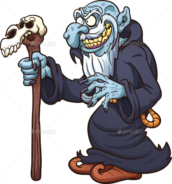 Evil Wizard, Vectors | GraphicRiver