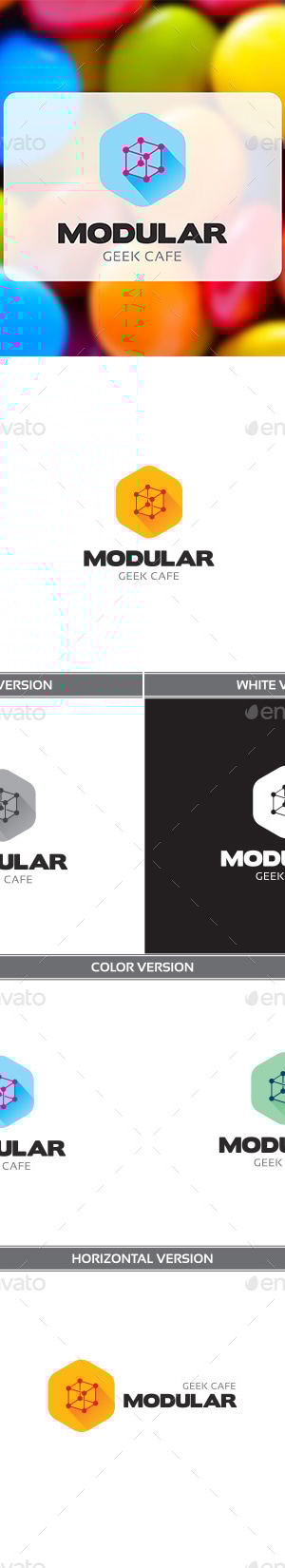 Modular, Logo Templates | GraphicRiver