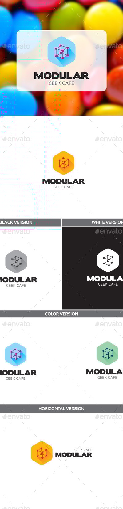 Modular, Logo Templates | GraphicRiver