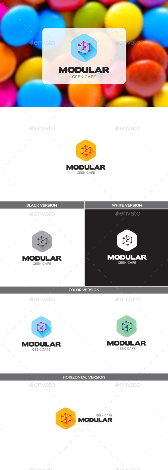 Modular, Logo Templates | GraphicRiver