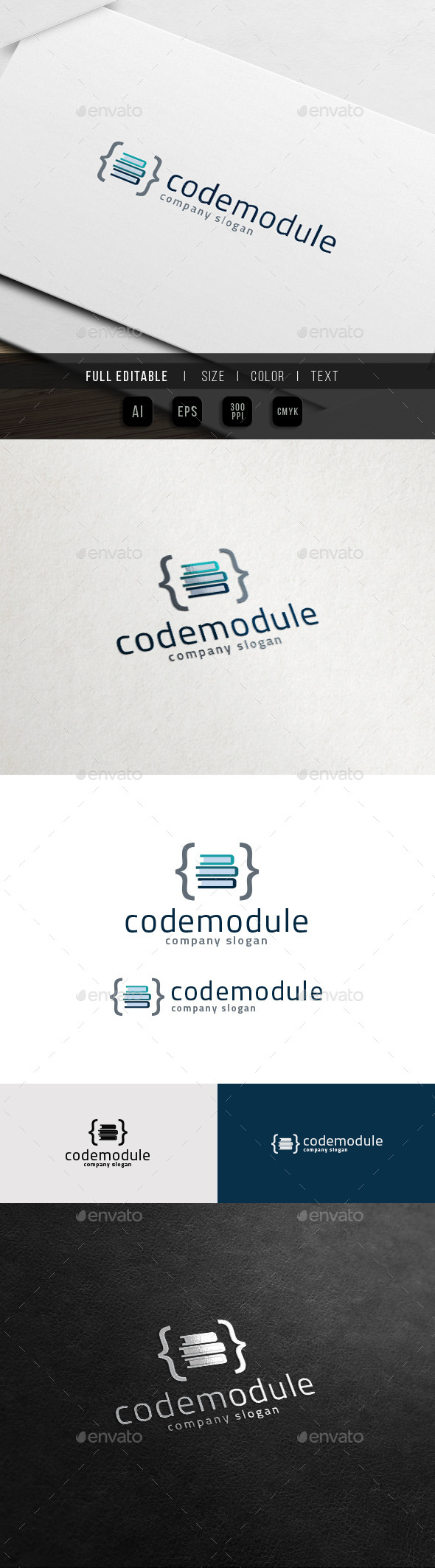 Coding Tutorial - Website Online Course Logo, Logo Templates | GraphicRiver