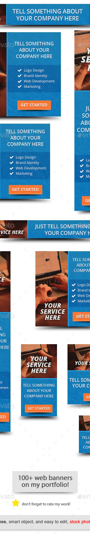 Corporate Web Banner Design Template 65, Web Elements | GraphicRiver