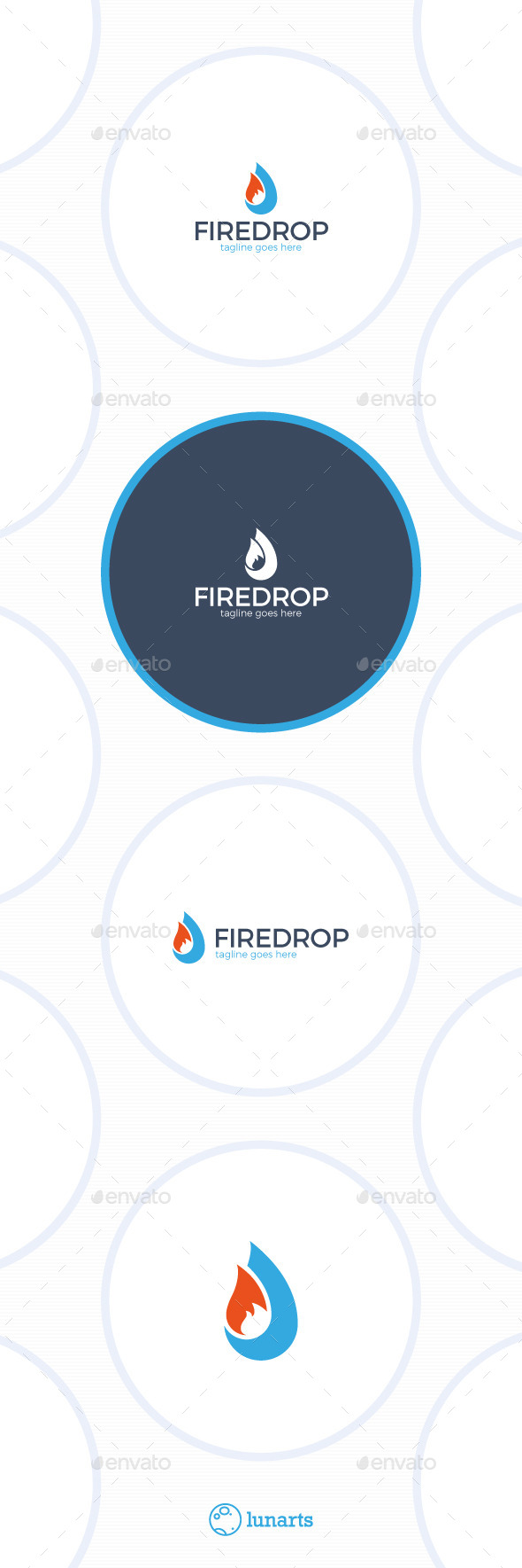 Fire Drop Logo, Logo Templates | GraphicRiver