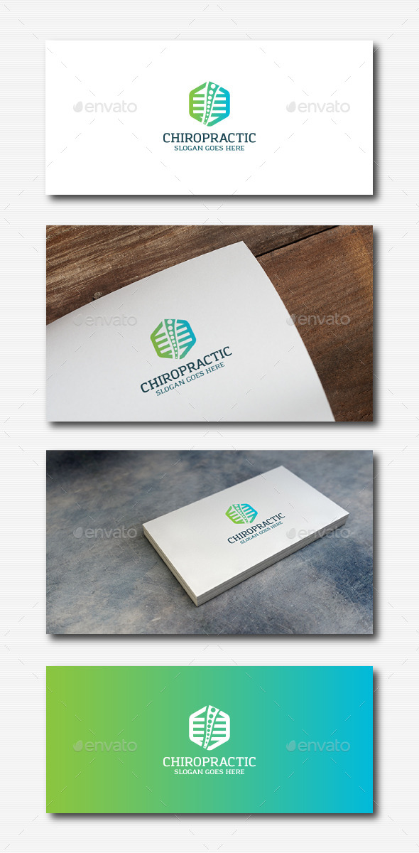 Chiropractic Abstract Logo, Logo Templates | GraphicRiver