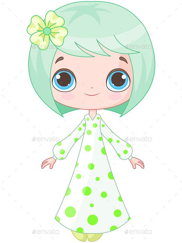 Girl, Vectors | GraphicRiver