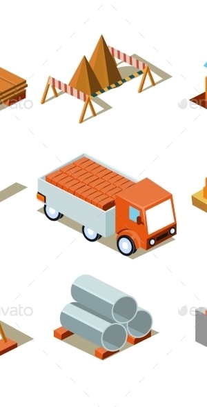 Construction Project Infographic, Vectors | GraphicRiver