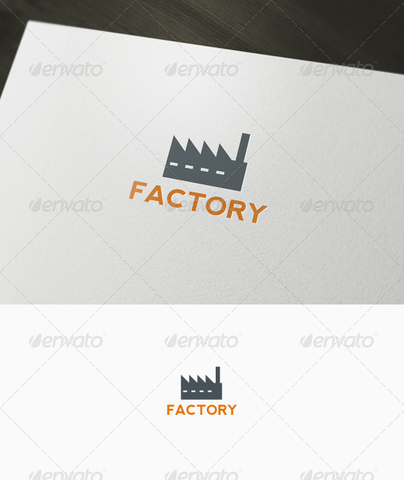 Factory Logo, Logo Templates | GraphicRiver