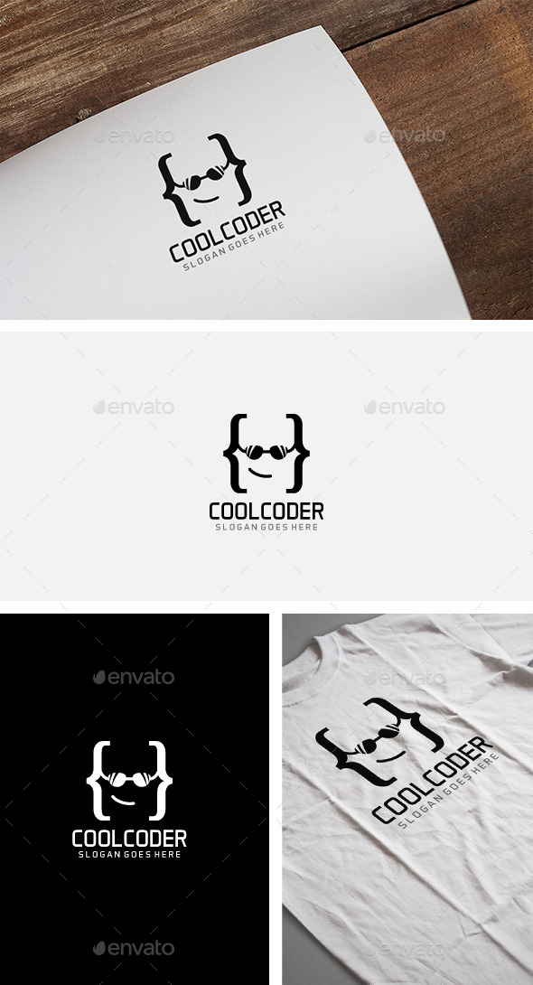 Cool Coder Logo, Logo Templates | GraphicRiver