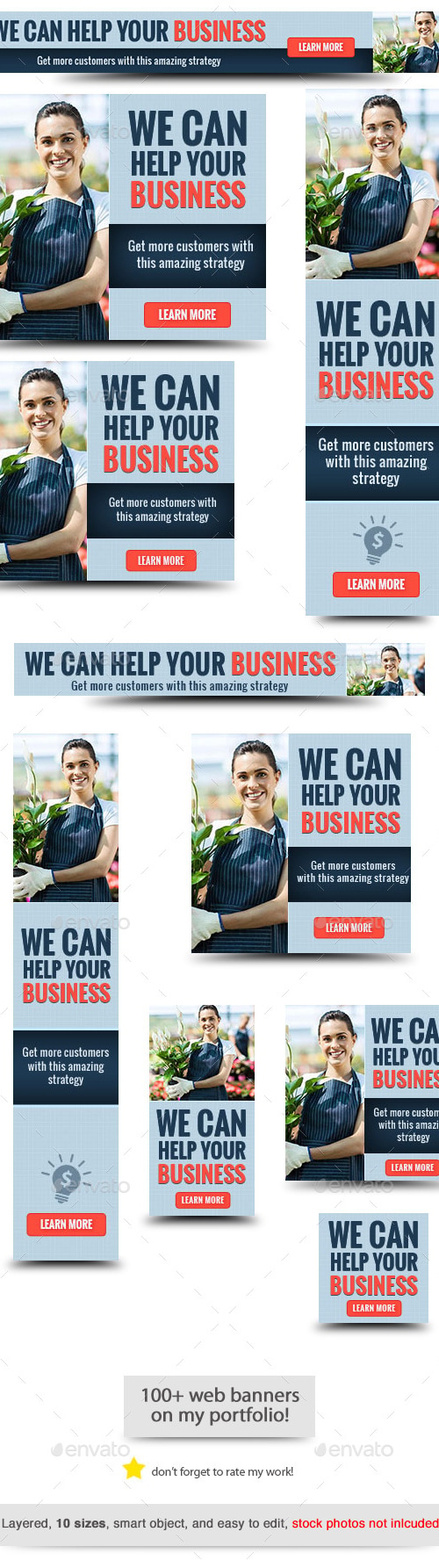 Corporate Web Banner Design Template 66, Web Elements | GraphicRiver