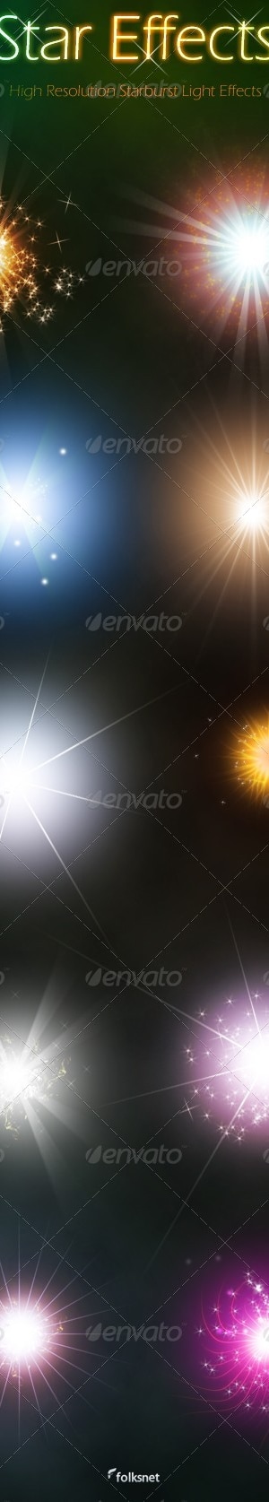 Star Effects, Graphics | GraphicRiver