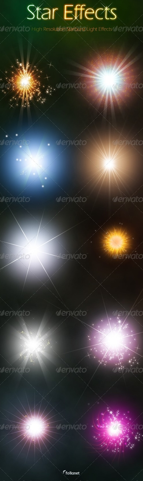 Star Effects, Graphics | GraphicRiver