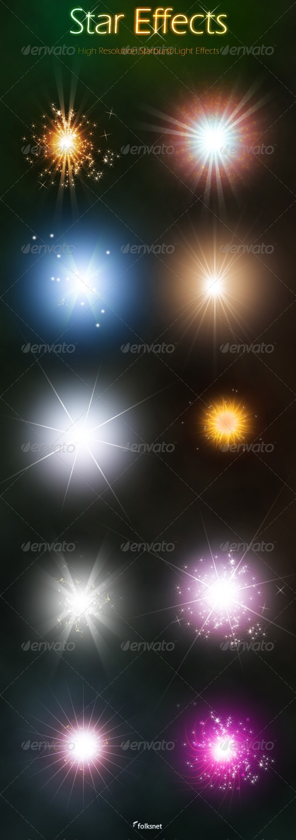 Star Effects, Graphics | GraphicRiver