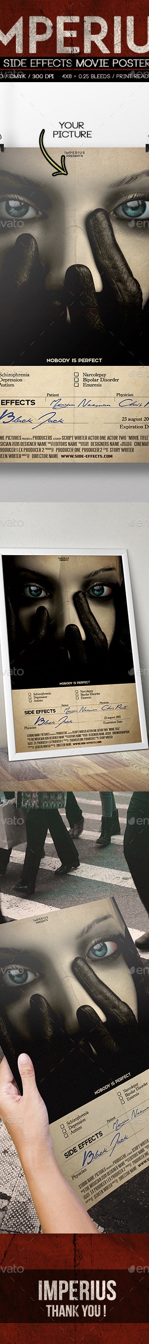 Side Effects Poster, Print Templates | GraphicRiver