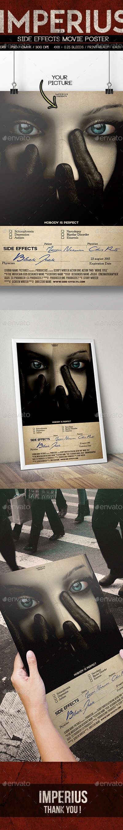 Side Effects Poster, Print Templates | GraphicRiver