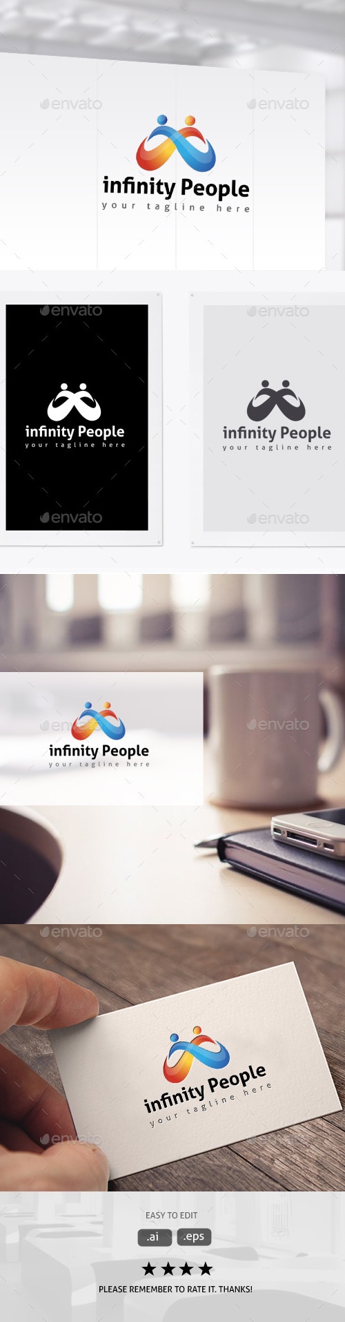 Infinity People, Logo Templates | GraphicRiver