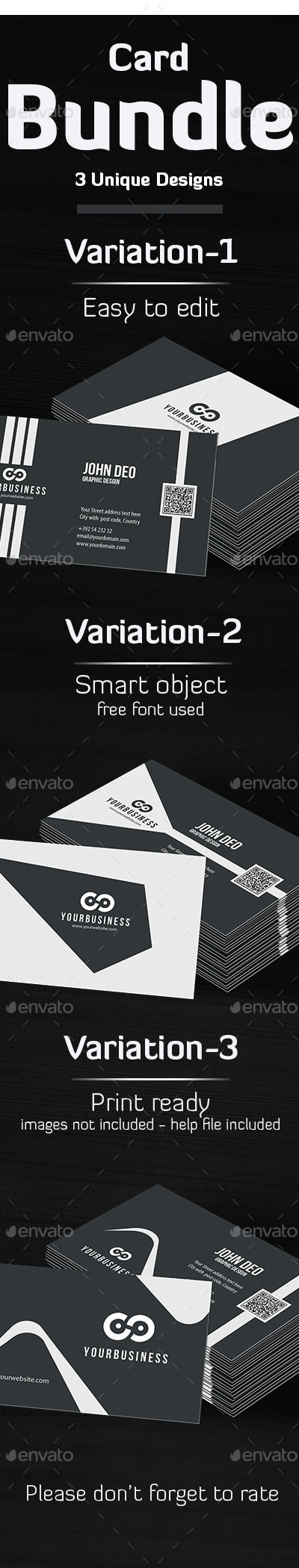 Business Card Bundle, Print Templates | GraphicRiver