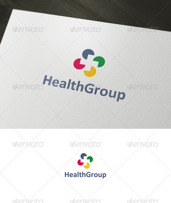 Health Group Logo, Logo Templates | GraphicRiver